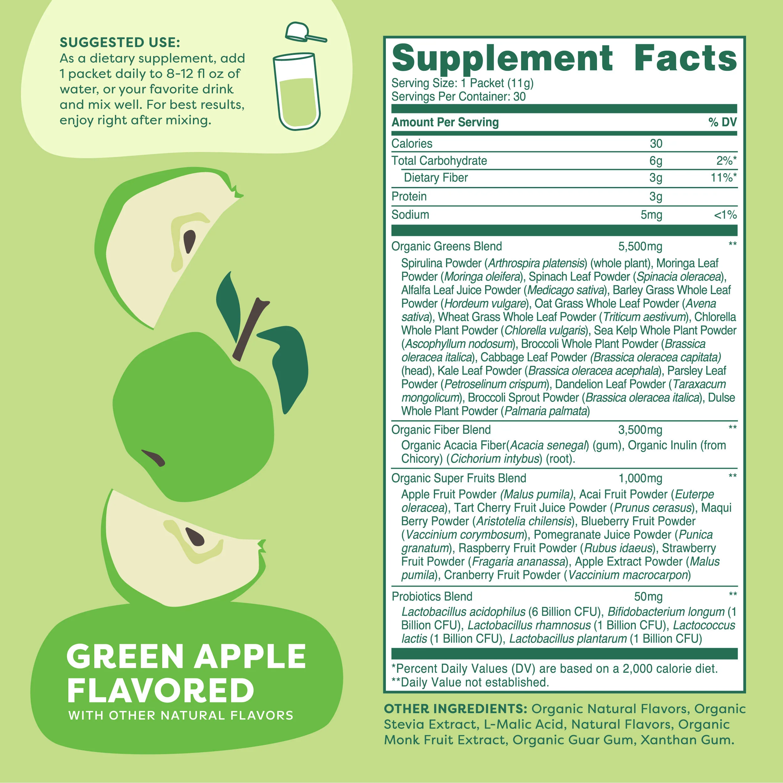 Daily Greens + Superfruits Stick Packs | 30 Servings - Image 7