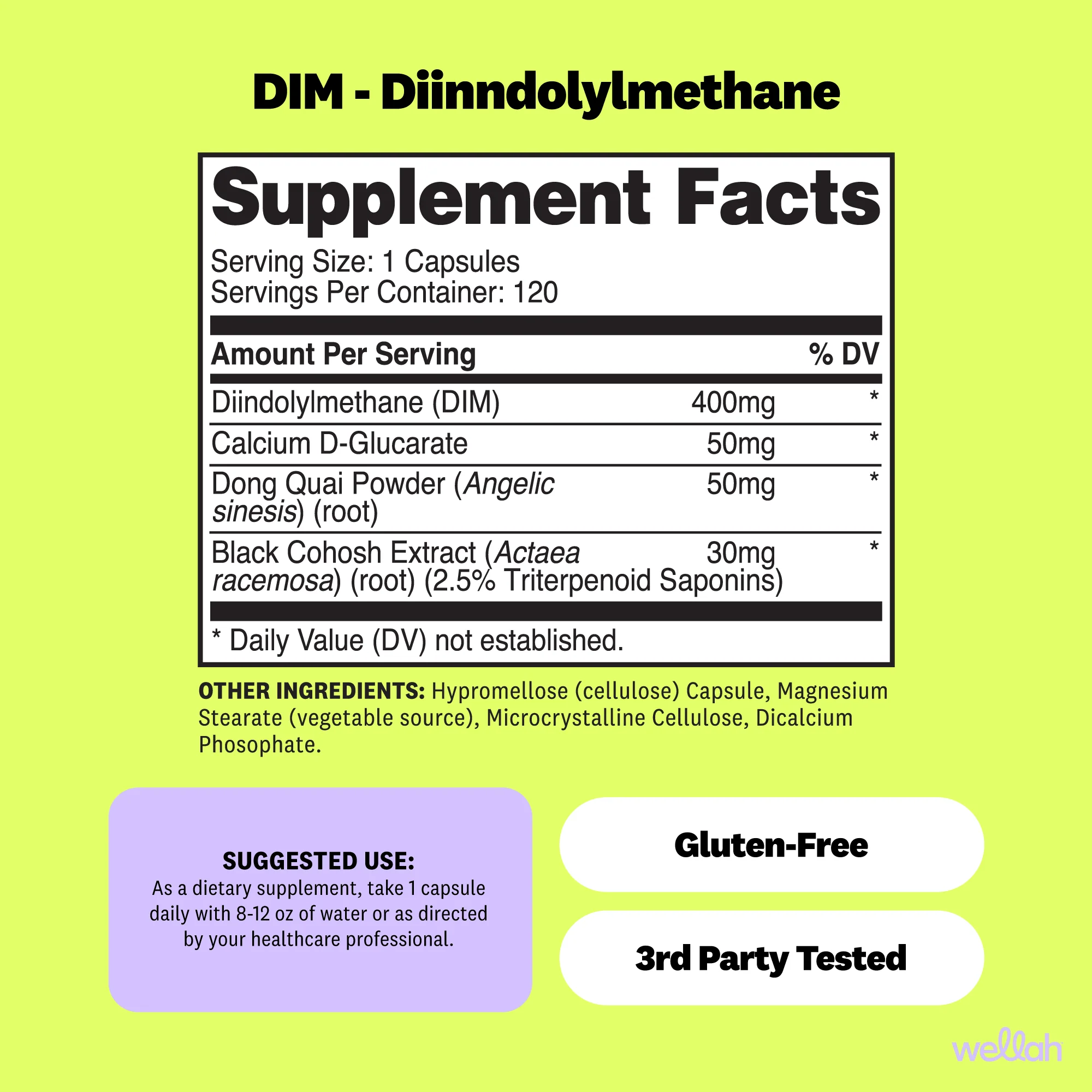 DIM Capsules | 120 Servings - Image 3