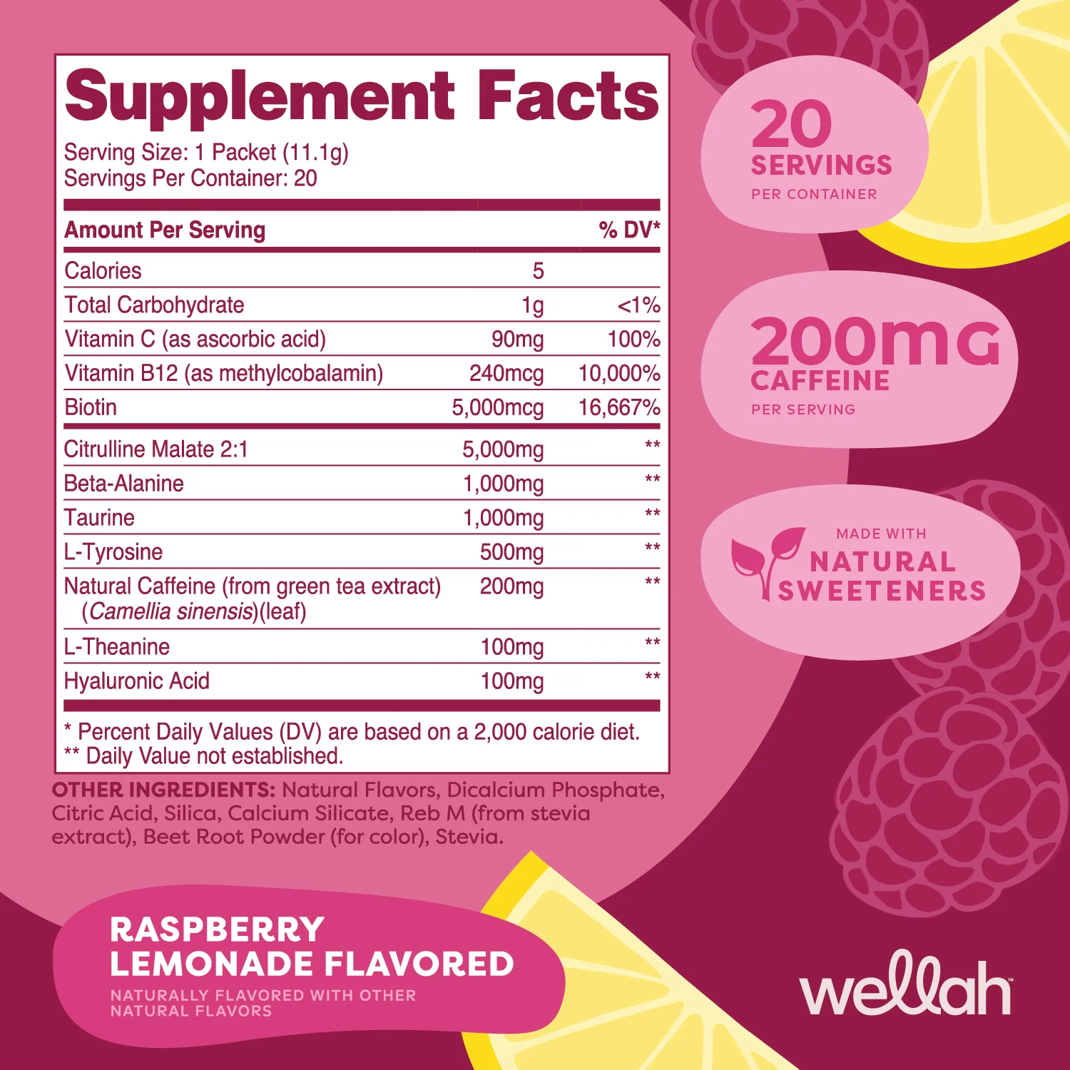 Pre-Workout Stick Packs | 20 Servings - Image 3