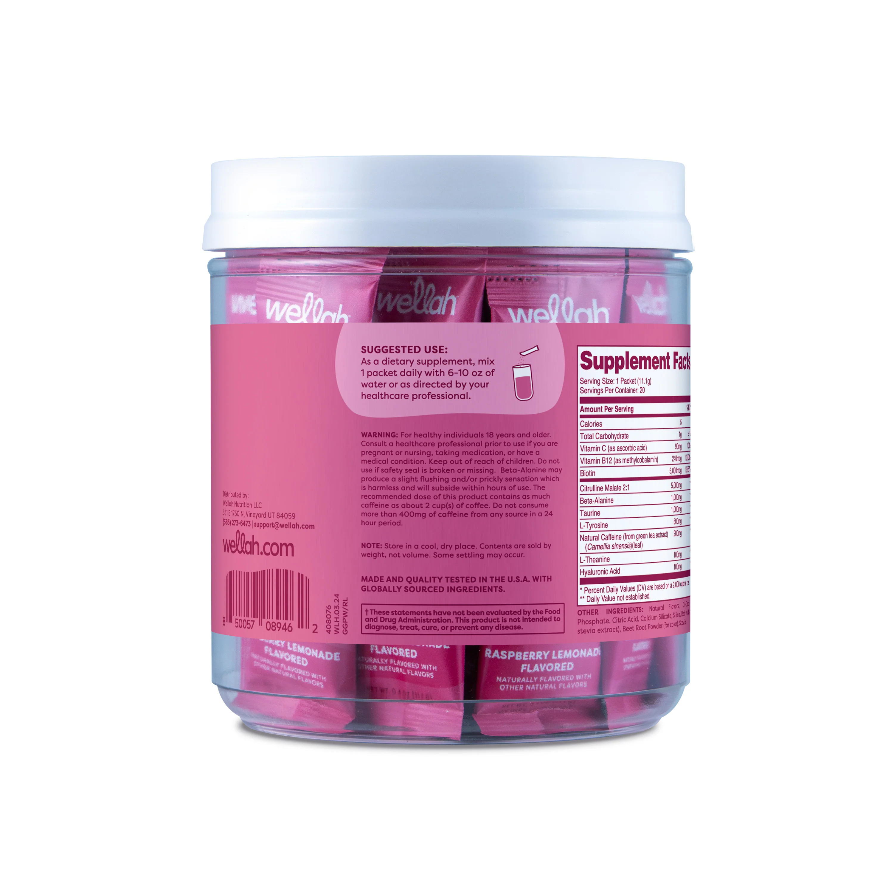 Pre-Workout Stick Packs | 20 Servings - Image 4