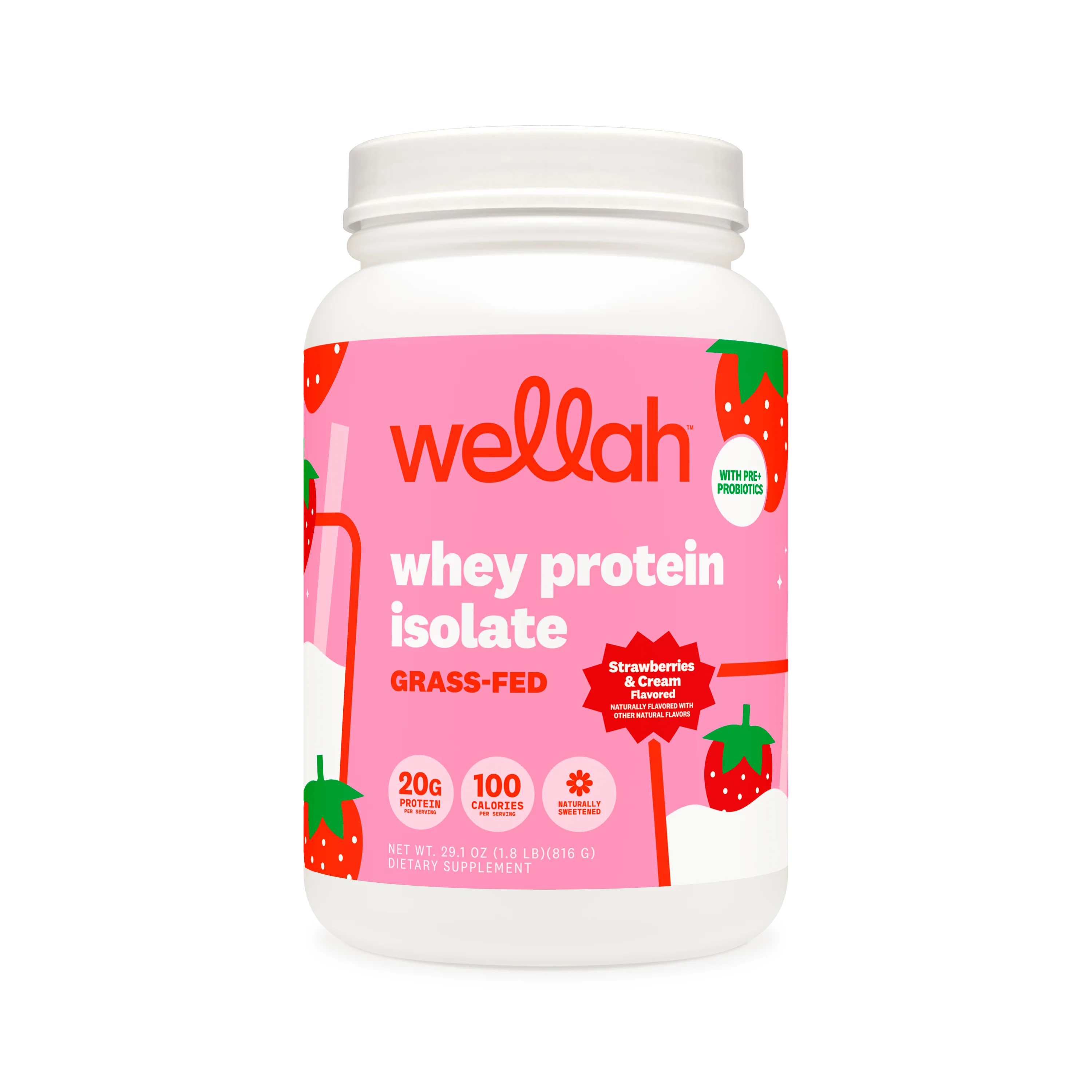 Grass-Fed Whey Protein + Pre & Probiotics | 30 Servings - Image 9